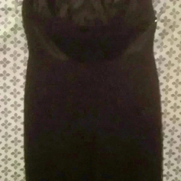 Black JONES NEW YORK DRESS halter neck dress size 12 - Picture 4 of 5